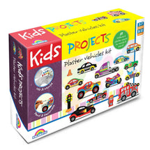 Kids Projects Plaster Vehicles Kit - Toyworld