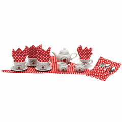 SCHYLLING LADYBUG TEA SET IN BASKET