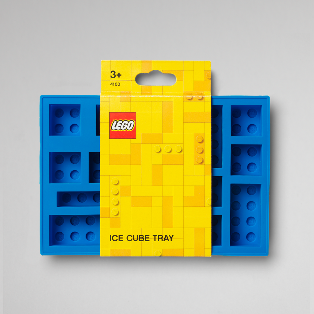 LEGO ICE CUBE TRAY BLUE