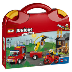 Lego Juniors Fire Patrol Suitcase 10740 - Toyworld