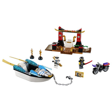 Lego Juniors Zanes Ninja Boat Pursuit - Toyworld