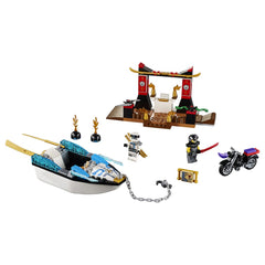 Lego Juniors Zanes Ninja Boat Pursuit - Toyworld