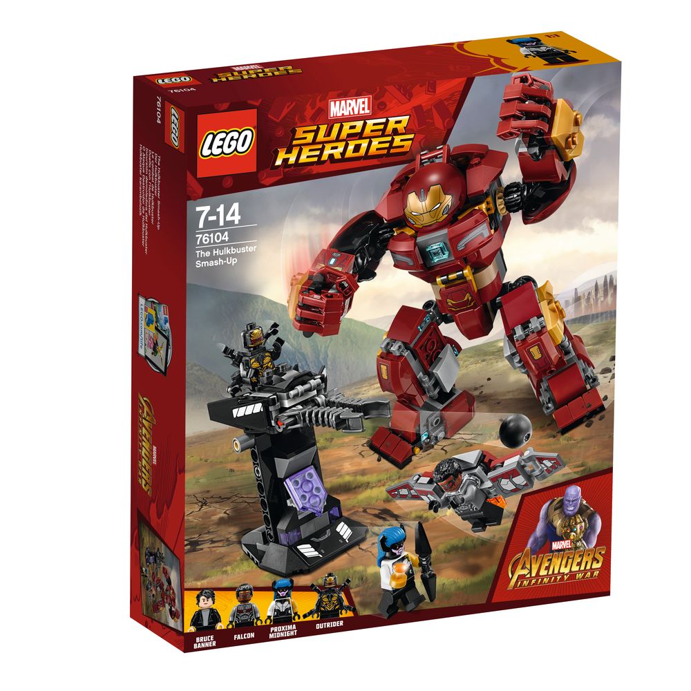 Lego Marvel Super Heroes The Hulkbuster Smash Up 76104 - Toyworld