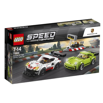 Lego Speed Champions Porsche 911 Rsr & 911 Turbo 3.0 75888 - Toyworld