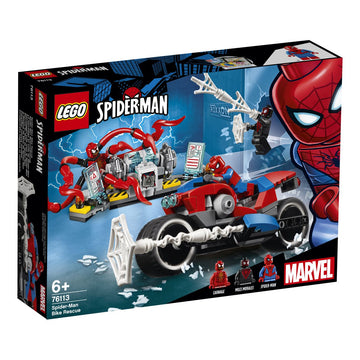 Lego Super Heroes Spider Man Bike Rescue 76113 - Toyworld