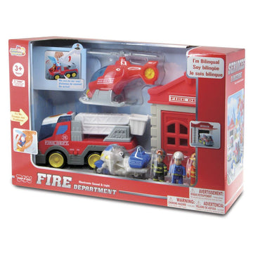 Little Learners Fire Department Playset - Toyworld
