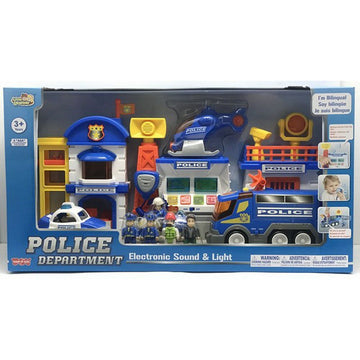Little Learners Police Department Playset - Toyworld
