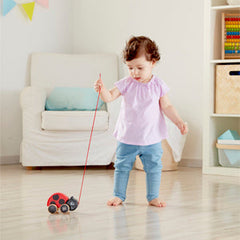 Hape Ladybug Pull Along Img 1 - Toyworld