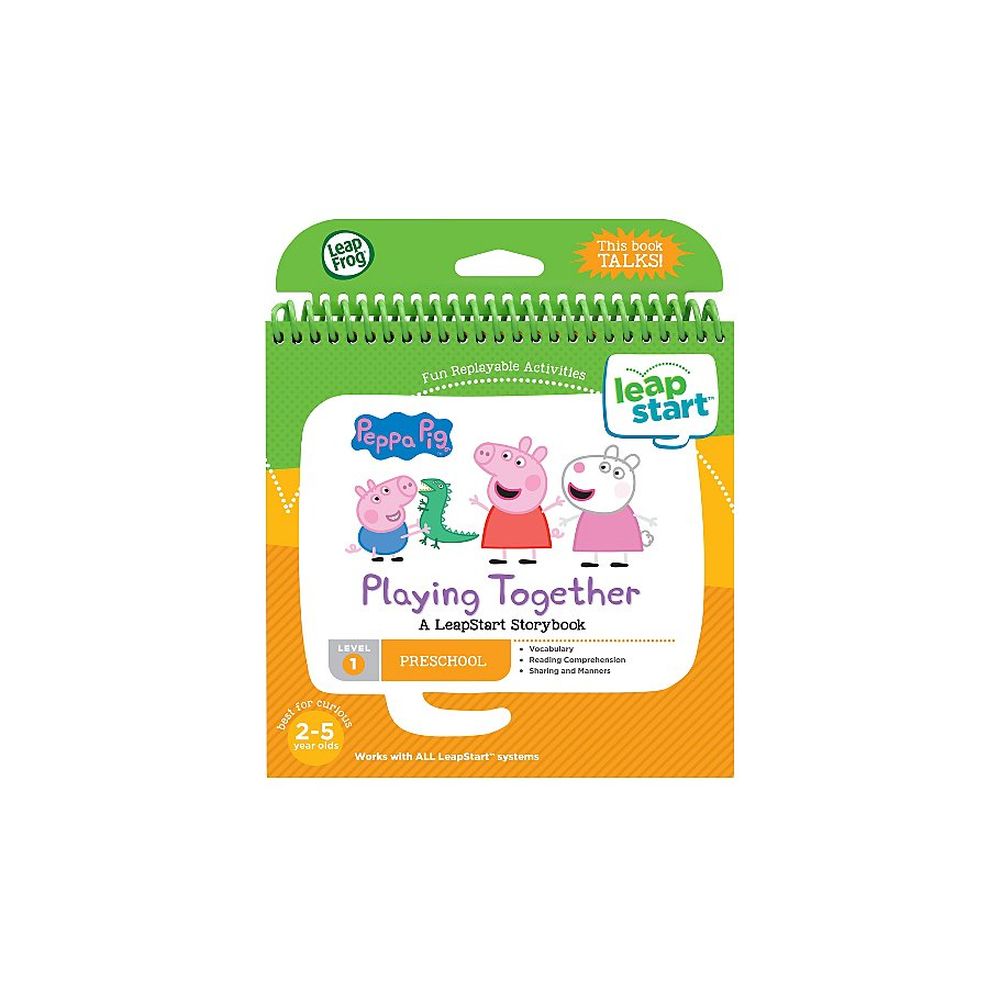 Leapstart Peppa Pig Preschool Story Book - Toyworld