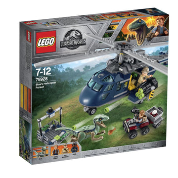 Lego Jurassic World Blues Helicopter Pursuit - Toyworld