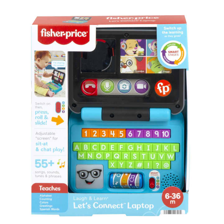 FISHER PRICE LAUGH AND LEARN LETS CONNECT LAPTOP