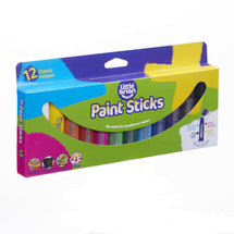 Little Brian Paint Sticks Classic Colours 12 Pack - Toyworld