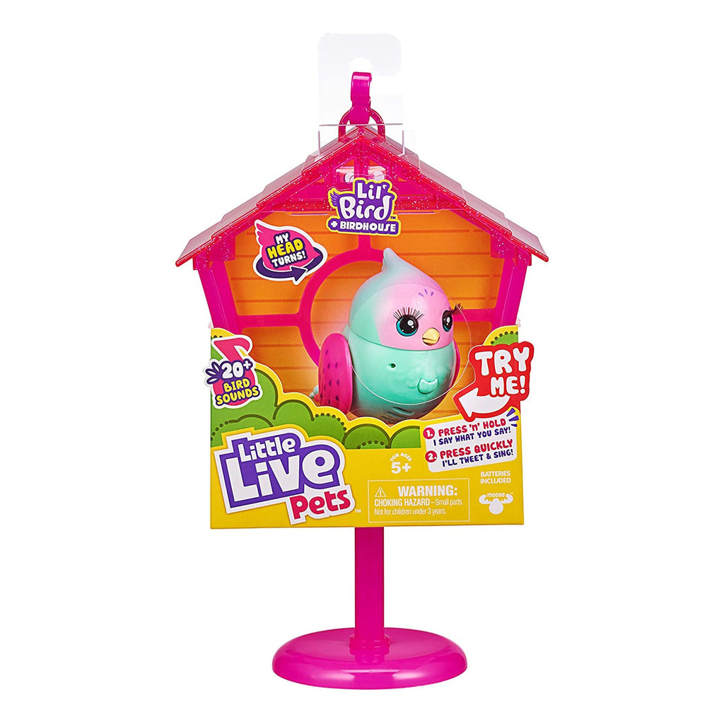 Little Live Pets Bird And House Pippa Peeps - Toyworld