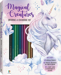 Po Color Magical Creatures Drawing & Coloring Kit - Toyworld