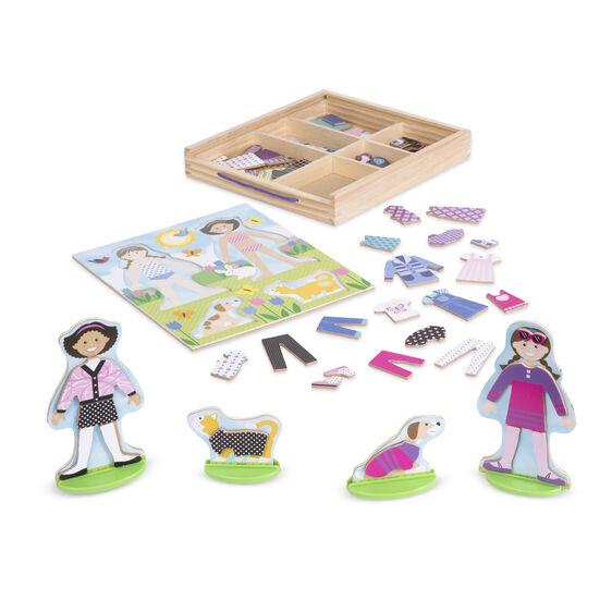 Melissa & Doug Best Friends Magnetic Dress Up | Toyworld