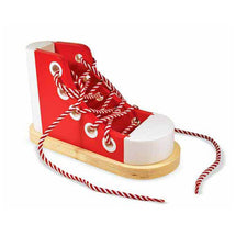 MELISSA & DOUG WOODEN LACING SHOE