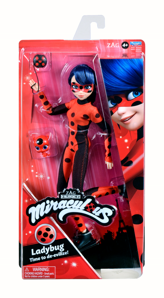 Miraculous Ladybug Core Fashion Dolls Ladybug Black Suit Fashion | Toyworld