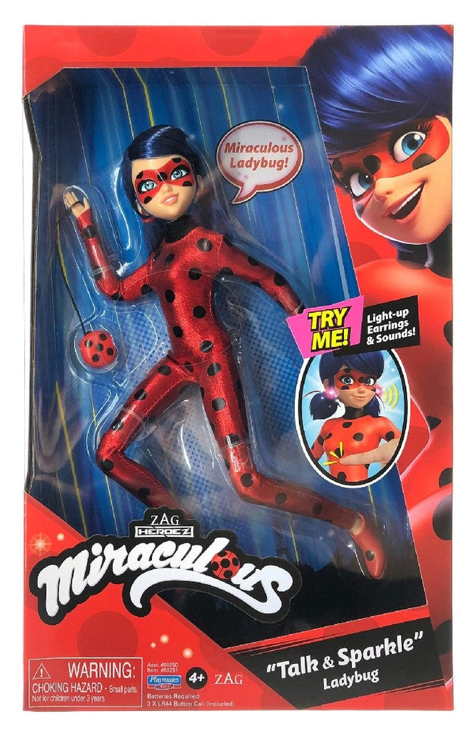 MIRACULOUS TALK AND SPARKLE LADYBUG