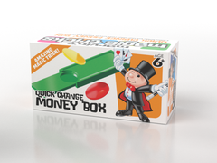 MARVINS MAGIC TRICKS QUICK CHANGE MONEY BOX