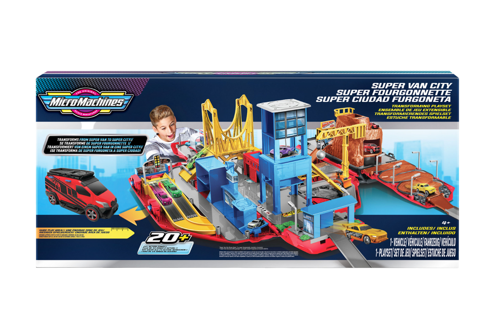 Micro Machines Super Van City Playset | Toyworld