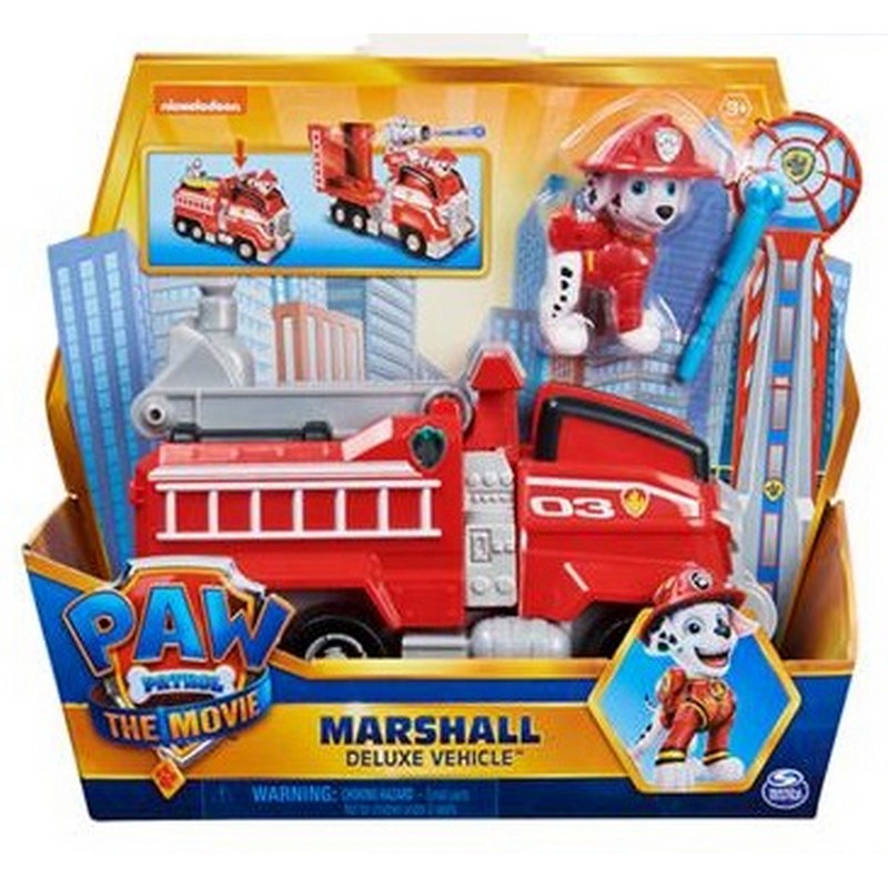 Paw Patrol Movie Deluxe Vehicles Marshall | Toyworld