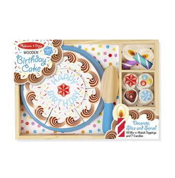 Melissa Doug Birthday Cake Set - Toyworld