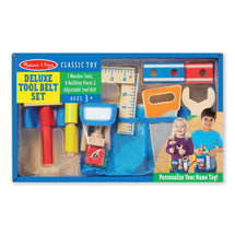 MELISSA & DOUG CLASSIC TOY DELUXE TOOL BELT SET