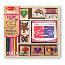 Melissa & Doug Wodden Stamp Set Friendship - Toyworld