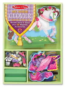 Melissa Doug Magnetic Dress Up My Horse Clover - Toyworld