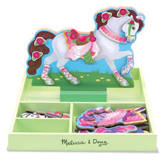 Melissa Doug Magnetic Dress Up My Horse Clover Img 1 - Toyworld