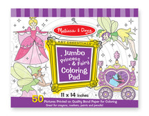 Melissa Doug Princess Fairy Jumbo Colouring Pad - Toyworld