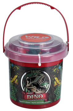 Wild Republic Mini Bucket Of Dinosaurs | Toyworld