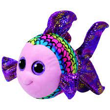 Beanie Boos Medium Multicolor Fish | Toyworld