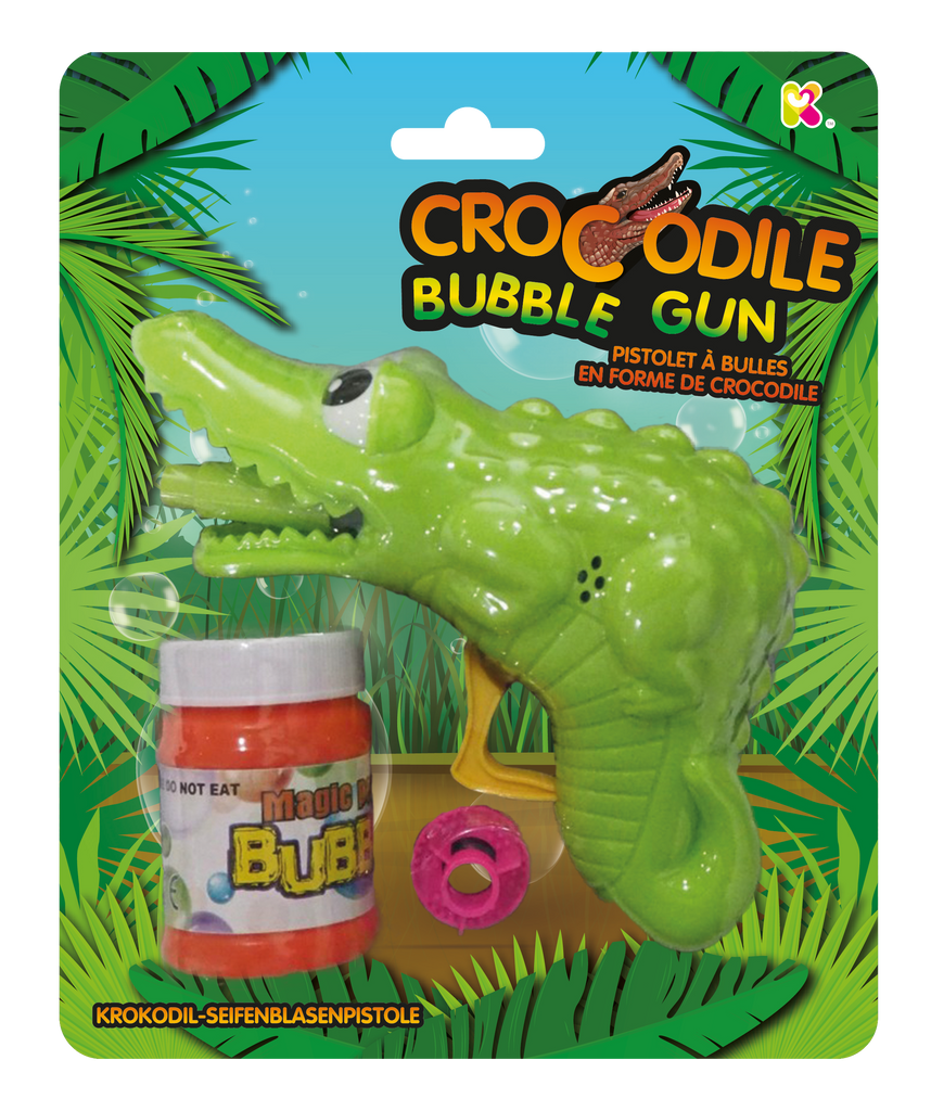 Crocodile Bubble Gun - Toyworld