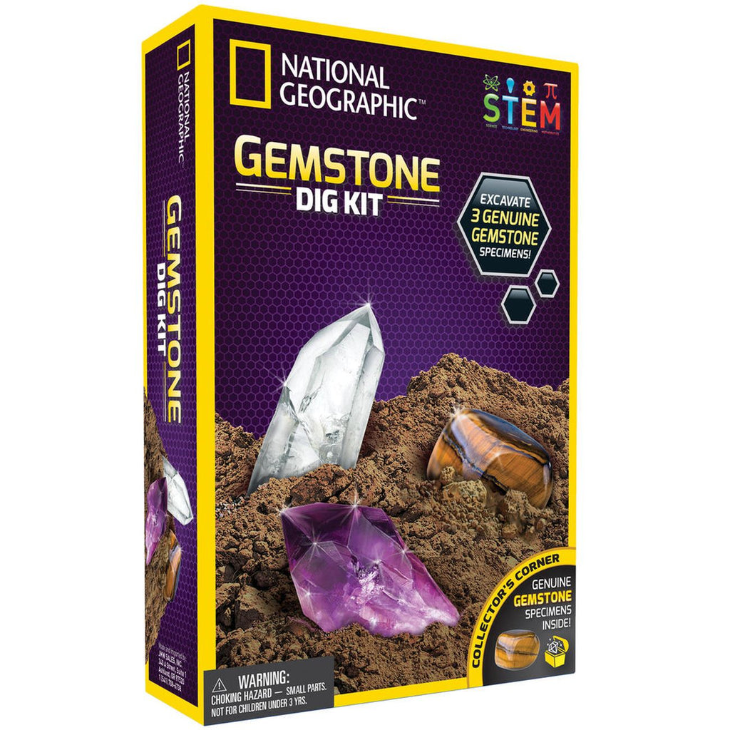 NATIONAL GEOGRAPHIC GEMSTONE DIG KIT