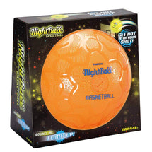 Nightball Basketball Orange - Toyworld