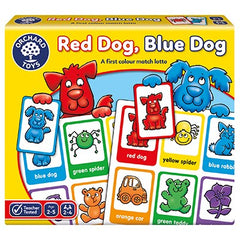 ORCHARD TOYS RED DOG, BLUE DOG LOTTO GAME