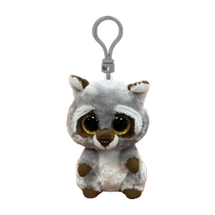 BEANIE BOOS - CLIP SPIRIT OAKIE RACCOON GREY