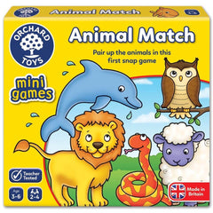 ORCHARD TOYS ANIMAL MATCH MINI GAME