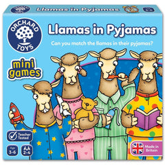 ORCHARD TOYS LLAMAS IN PYJAMAS MINI GAME