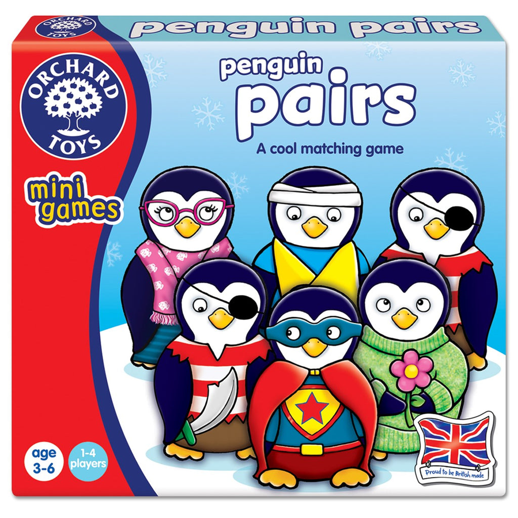 ORCHARD TOYS PENGUIN PAIRS MINI GAME