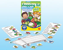 Orchard Toys Shopping List Game Booster Fruit & Vegetables - Toyworld