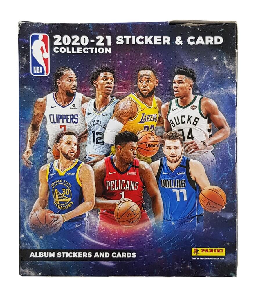 PANINI NBA 2020/21 STICKER & CARD COLLECTION PACKET