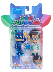 PJ MASKS LIGHT UP HERO VS VILLAIN FIGURE 2 PACK CATBOY AND ROMEO