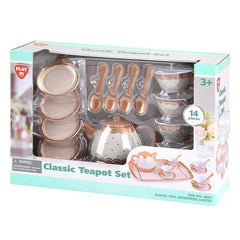 PLAYGO CLASSIC TEAPOT SET 14 PIECES