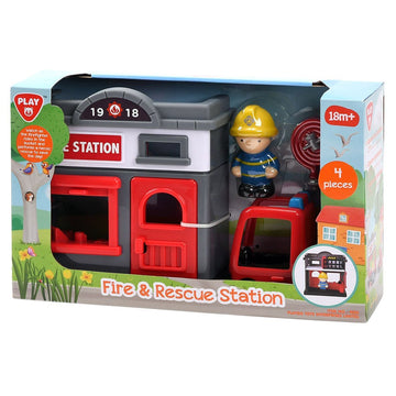 Playgo Fire & Rescue Station | Toyworld