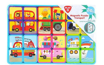 Playgo Magnetic Puzzle Transport | Toyworld