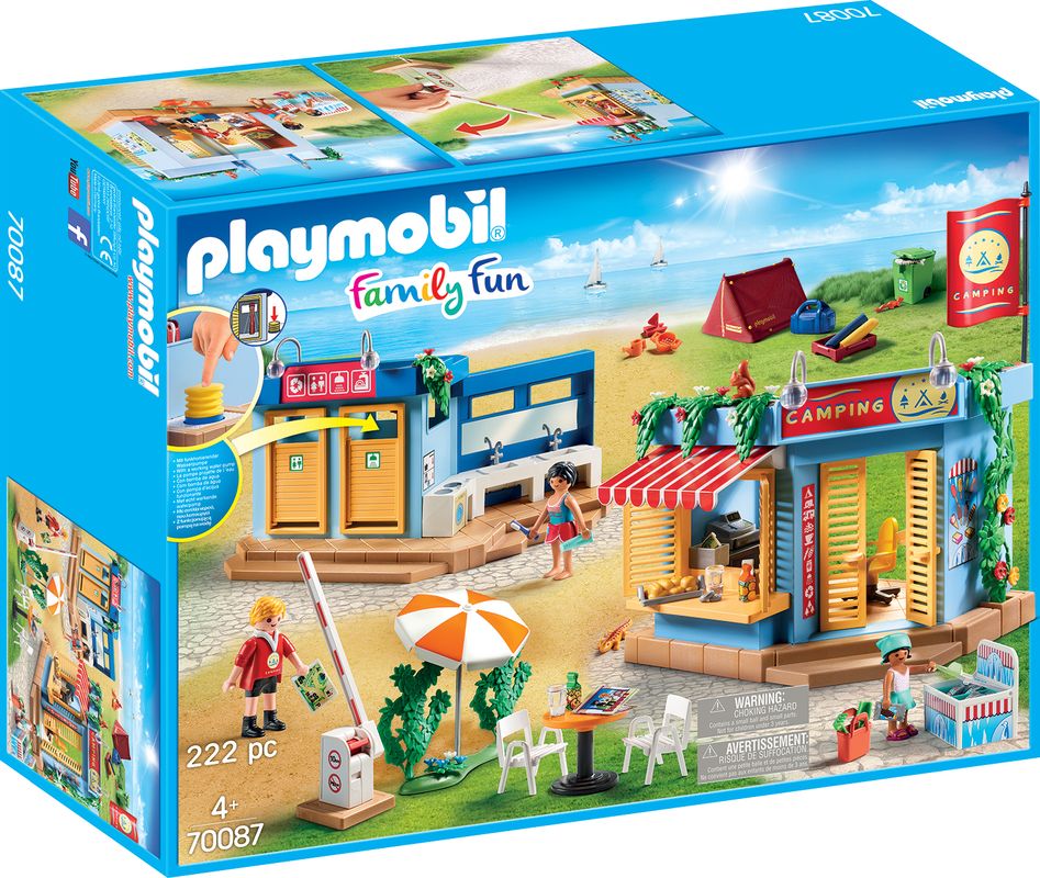 PLAYMOBIL 70087 FAMILY FUN LARGE CAMPGROUND