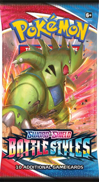 Pokemon Trading Card Game Sword And Shield Battle Styles Booster Pack | Toyworld