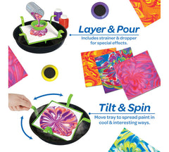 Crayola Washable Paint Pour Art Set Img 1 - Toyworld